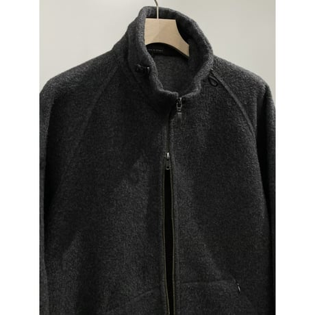 1990's-2000's Double zipper raglan sleeve wool jacket