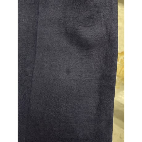 1980's-1990's "JHANE BARNES" Silk × Linen fabric 2tuck slacks pants