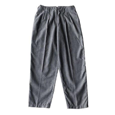 1980's Jacquard fabric rayon blend 2tuck slacks pants