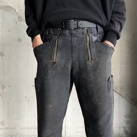 1980's-1990's Germany cotton logger pants