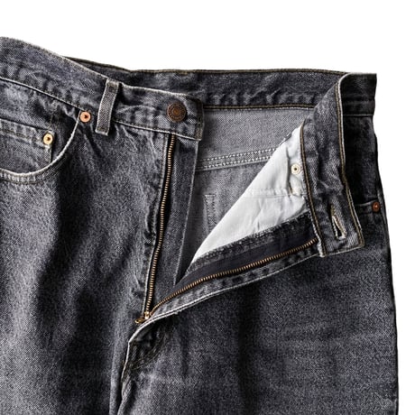 1990's "Levi's" BELGIUM made black denim pants