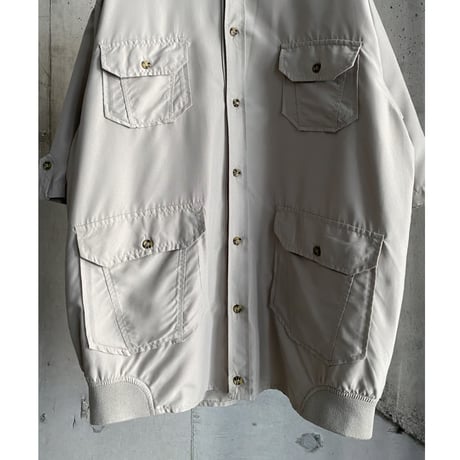 1990's-2000's 4pocket design short sleeve shirt