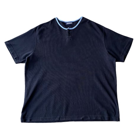 1990’s “LANDS’END” Henley neck S/S tee