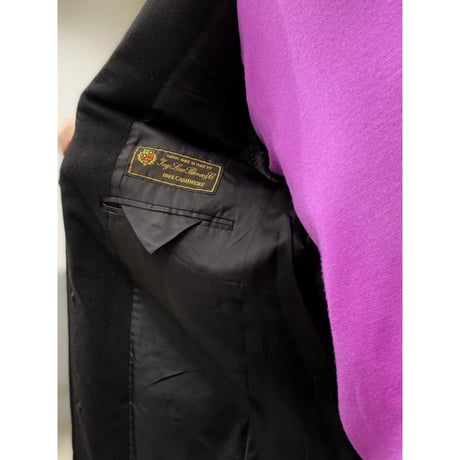 "Loro Piana 100% CASHMERE" "Neiman Marcus" Chesterfield coat