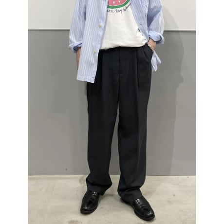 1990's "HAGGAR" 2tuck slacks pants