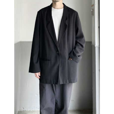 1990's-2000's Rayon blend relaxing tailored jacket