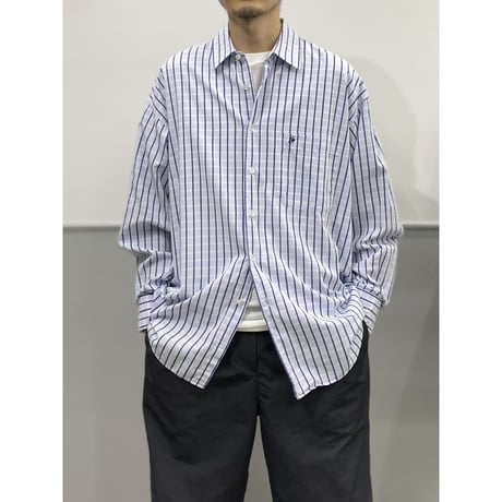 1990's "KENZO HOMME" Cotton plaid pattern shirt