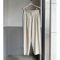 1980's-1990's "Liz claiborne" Linen / Rayon fabric 2tuck slacks pants