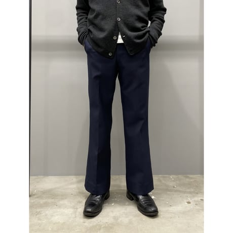 1970's-1980's Semi-flare silhouette slacks pants