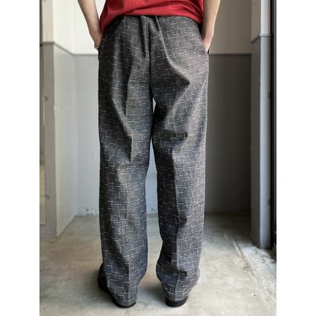 1980's-1990's 2tuck cotton slacks pants