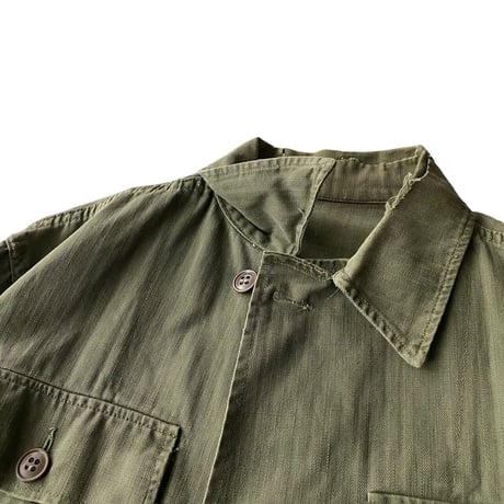 1940's-1950's U.S.ARMY M-47 HBT utility shirt