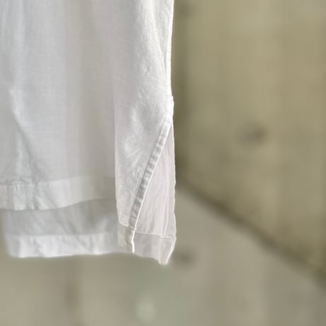 1990's "Polo by Ralph Lauren" Open collar hand woven cotton shirt