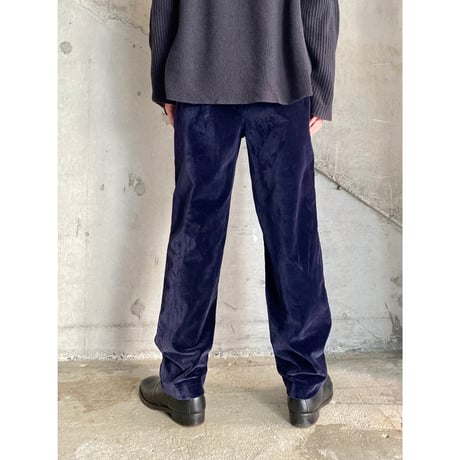 1990's "LAUREN" Cotton velour fabric 5pocket pants
