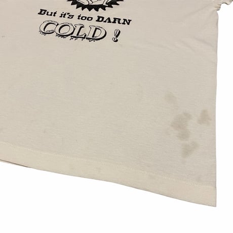 1990's Nude printed tee