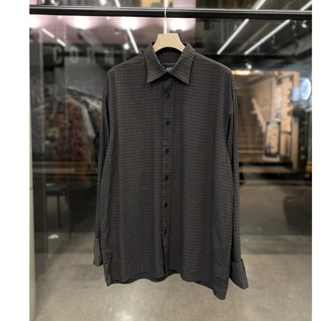 2000's Bamboo blended fabric long sleeve shirt