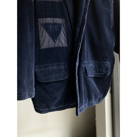 1980's "NAFNAF" Wide wale corduroy padding jacket