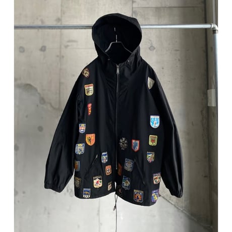1950's-1960's "MONCLER" Black cotton ski jacket