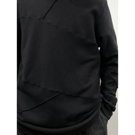 1990's-2000's Nylon blend cotton knit sweater