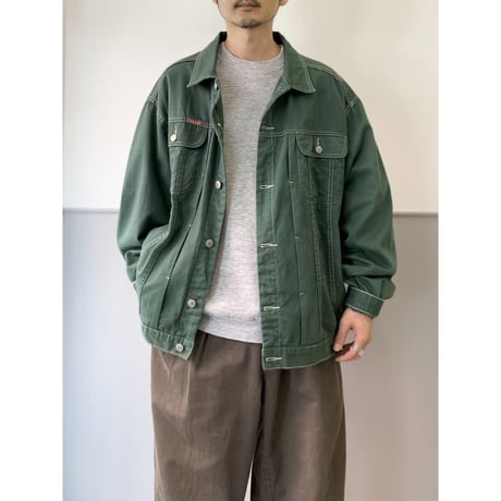 1990's Oversized trucker jacket
