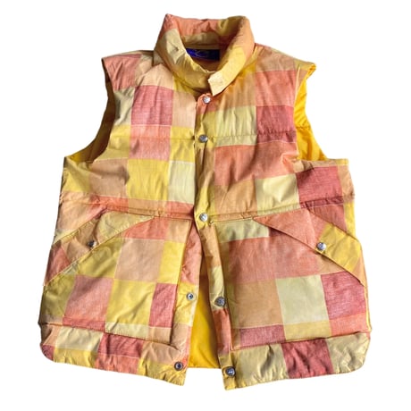 1970's-1980's "Sundance Products" GOOSE DOWN nylon shell vest