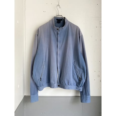 1990's Sun faded cotton fabric jacket