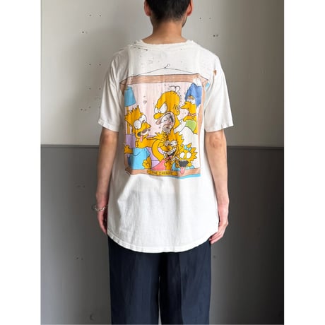 1980's-1990's "THE SIMPSONS" Damaged Printed Tee