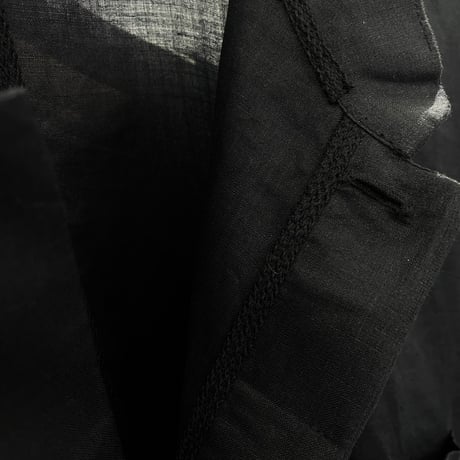 "Bleu de Chine" Ramie fabric 3pocket shirt