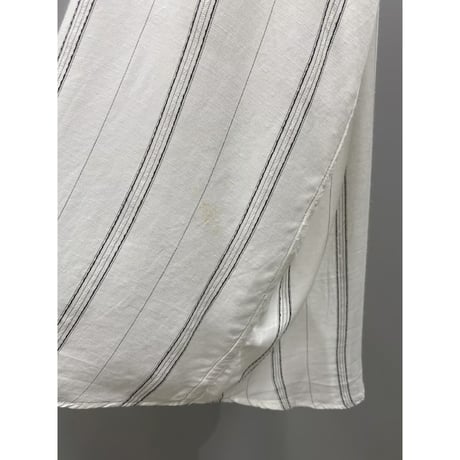 1990's Double button design rayon shirt
