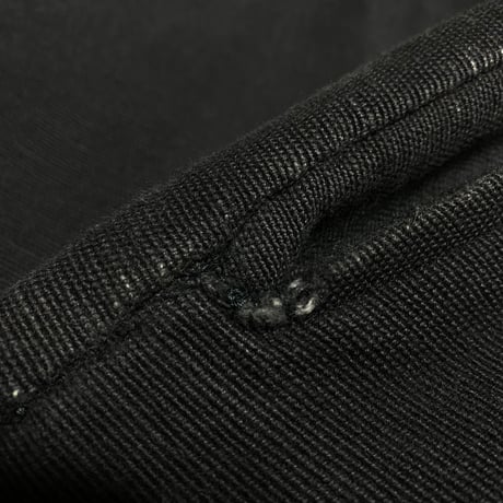 2000's Dual zip design cotton long jacket