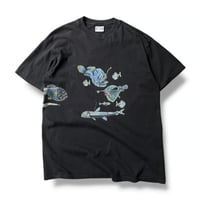 1990's "THE NATURE COMPANY" DEEP SEA FISH Printed Tee