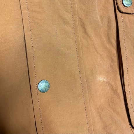 1990's "DUNHILL" PORTUGAL made cotton shell 4pocket jacket with wool liner