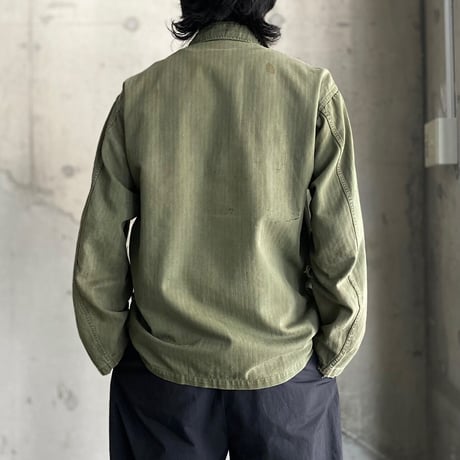 1940's-1950's U.S.ARMY M-47 HBT utility shirt