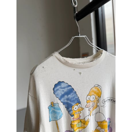 1980's-1990's "THE SIMPSONS" Damaged Printed Tee