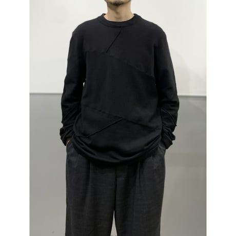 1990's-2000's Nylon blend cotton knit sweater