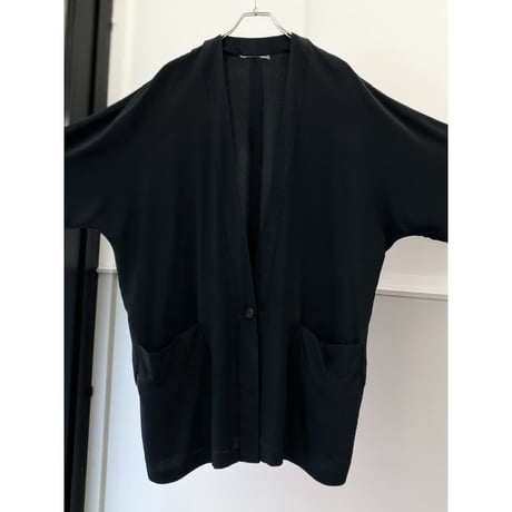 1980's-1990's Collarless dolman sleeve shirt