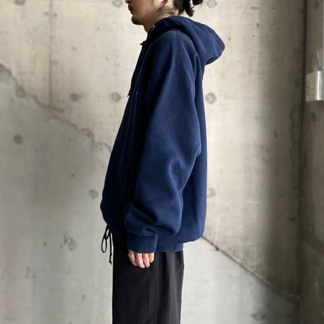 1990's "Nestle" Embroidery logo design half zip hoodie