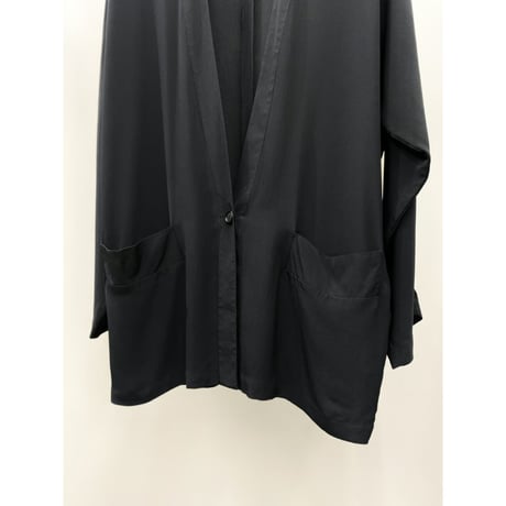 1980's-1990's Collarless dolman sleeve shirt