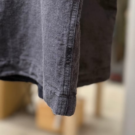2000's "DKNY" Ramie / Cotton fabric short sleeve shirt