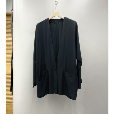 1980's-1990's Collarless dolman sleeve shirt