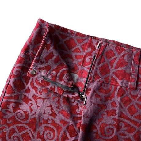2000's FRANCE MADE stretched flare pants