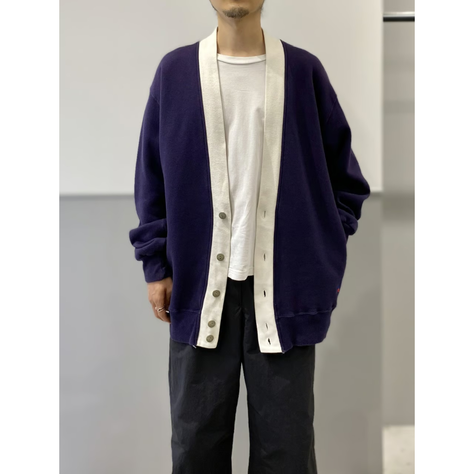 90s Russell HIGH COTTON スウェット カーディガン 90's RUSSELL ATHLETIC HIGH COTTON Sweatshirt Cardigan USA製