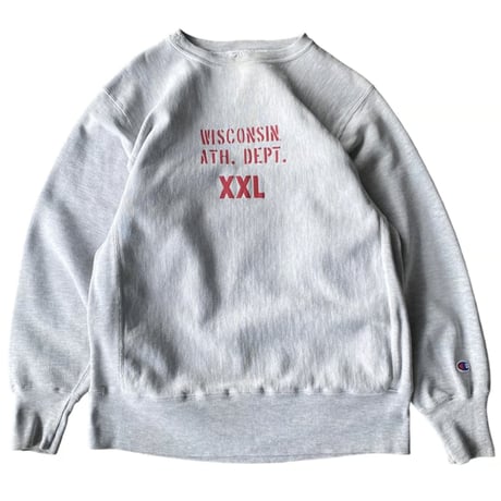 1990's "Champion REVERSE WEAVE" Error printed sweat shirt