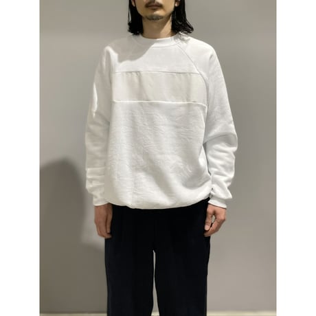 1980's Switching fabric sweat shirt