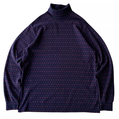 1990's "LANDS' END" Turtle necked cotton cut & sew