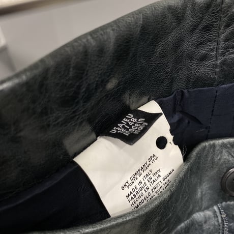 1990's-2000's "Calvin Klein" Leather Pants