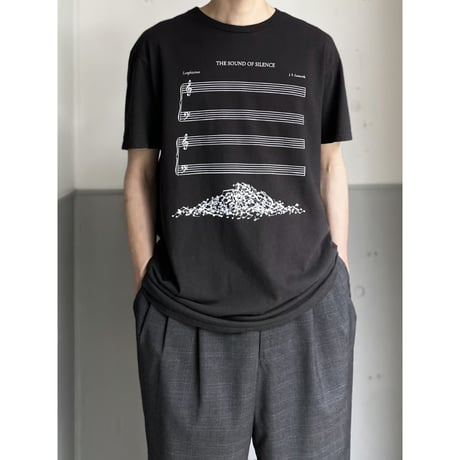 "J.S.Zamecnik" THE SOUND OF SILENCE Printed Tee
