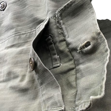 1940's-1950's U.S.ARMY M-47 HBT utility shirt