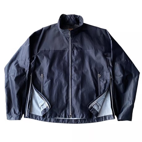 2000's "HUGO BOSS" Side zip design nylon jacket
