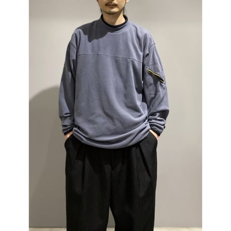 2000's "Columbia GRT" Arm pocket design pullover fleece shirt