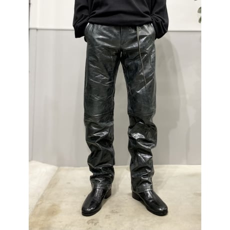1990's-2000's "Calvin Klein" Leather Pants
